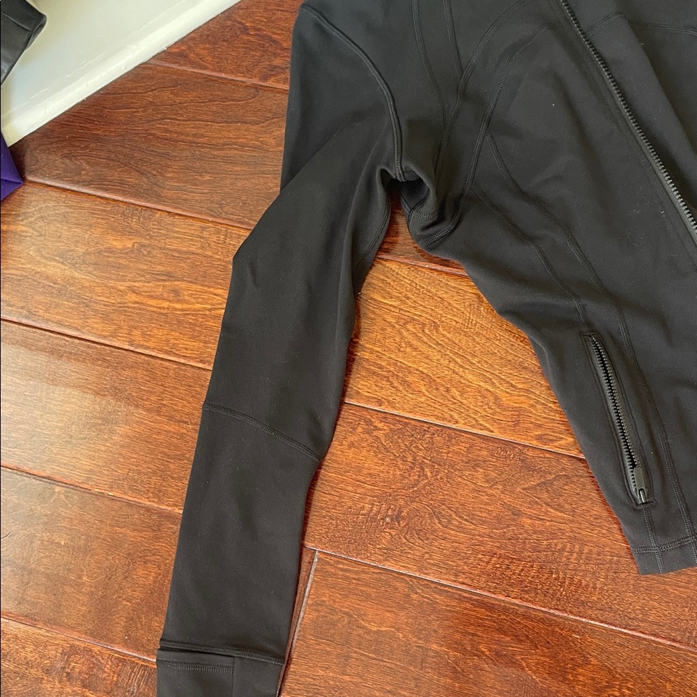 lululemon athletica Black Zip-Up Utility Jacket - Picture 2 of 5